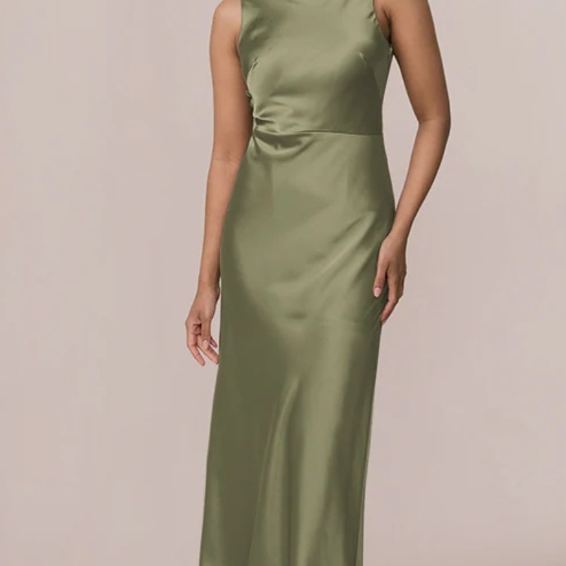 Revelry Olive Maxi Dress